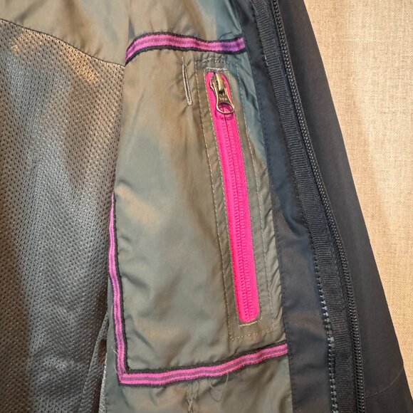 Eddie Bauer WeatherEdge Plus Waterproof Jacket PM Black Petite Medium Hiking - Picture 9 of 16